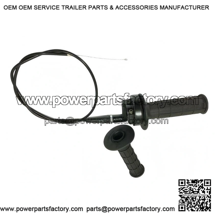 Throttle Cable & Twist Handlebar Casting for Honda CT70 Trail 1969?C1974 (7/8" Bar) - Image 2