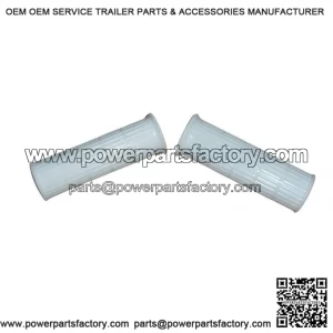White Handlebar Throttle Grip ?C Pair ?C for Honda Z50 PC50 ?C #53165-063 / #53166-063