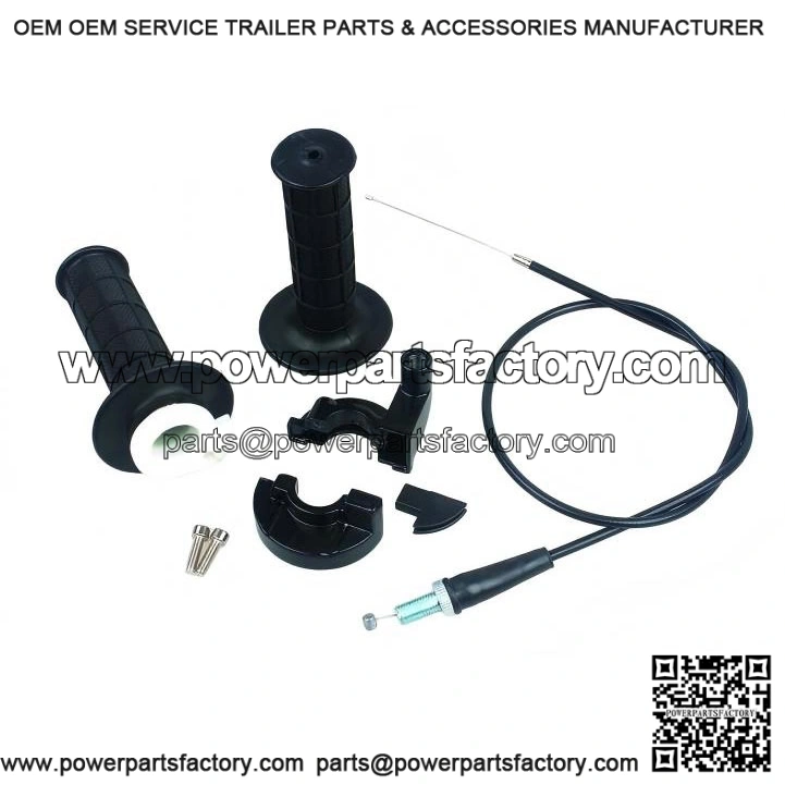 Throttle Cable & Handlebar Grip Casting for Honda CRF70F 2004?C2012 (7/8" Bar) - Image 2