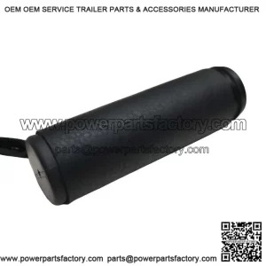 Leather Motorcycle Hand Grip Covers with Beads ?C Black ?C Throttle Wraps