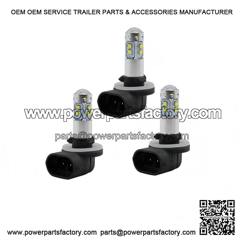 For Polaris Sportsman HEADLIGHT 500 550 570 600 700 800 850 XP, 3x LED Bulbs