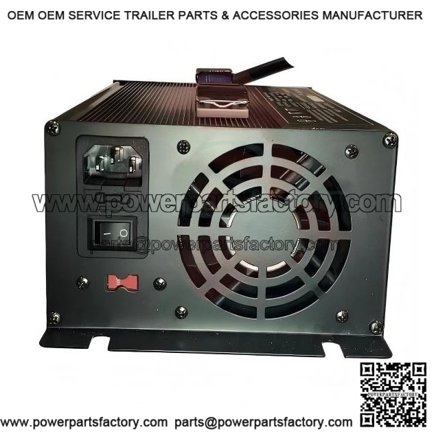 48V 15 AMP Golf Cart Battery Charger for Club Car, 48 Volt Round 3 Pin Plug - Image 2