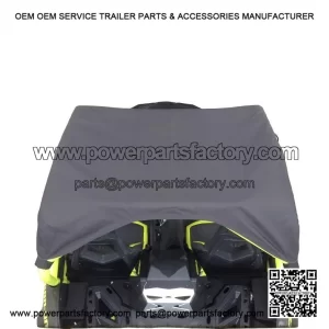 Yr 2013-15, CAN AM COMMANDER 800 1000, UTV SOFT TOP ROOF SHADE COVER, Durable Nylon