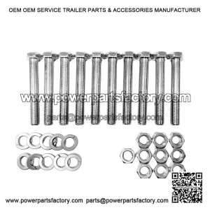 Shear Pins 10 Pack for Tractor/PTO Shafts, Fits all Shearbolt Cutters