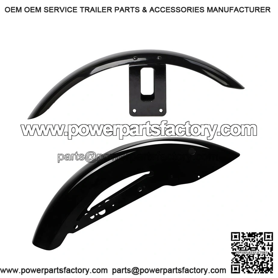 Front & Rear Fenders ?C Vivid Black ?C for Harley Sportster XL 1200 883 2004?C2022