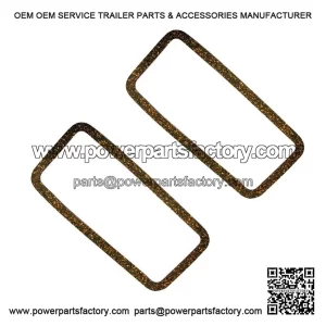 Motor Side Cover Valve Plate Cover Gasket Set of 2 7H Fits Ford 8N 9N 2N Tractor