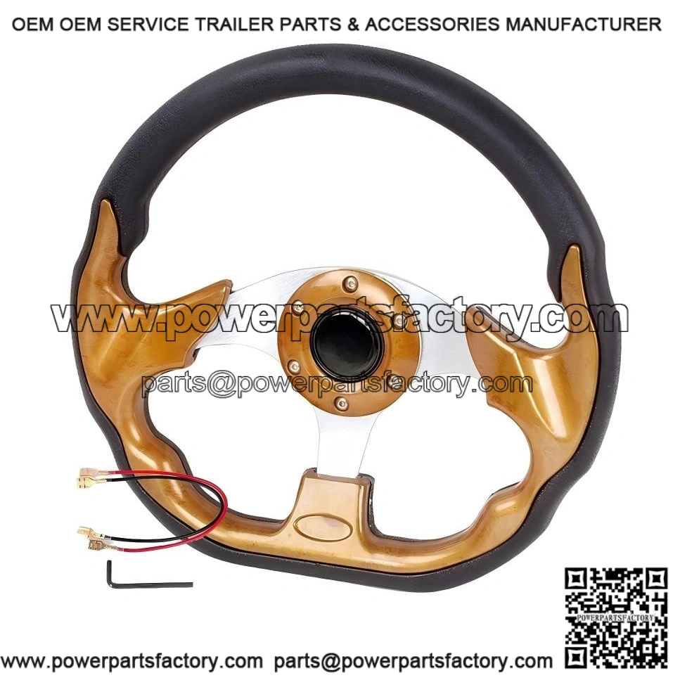 12.5IN Golf Cart Steering Wheel for EZGO, Club Car, Yamaha Cart Parts Accessories