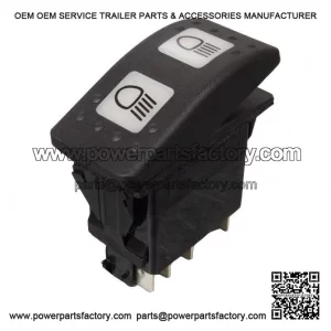 Hi/Low Light Switch 710001725, OEM Can Am 2011-2017 Commander and Maverick.