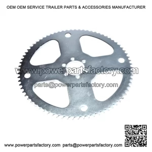 #35 3/8" Pitch 75T 6 holes Sprocket Chain Wheel Drive for Scooter Go-Kart eBike