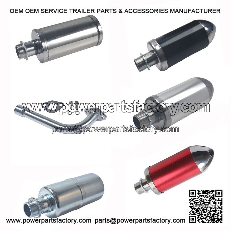 Exhaust Pipe with Muffler New For Honda GX160 GX200 Predator 212cc 196cc CT200U