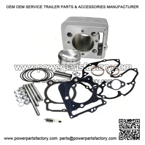 For 400EX 400X ?C 87mm Big Bore Kit +2 Cylinder Piston 416cc Top End Rebuild Parts Kit.