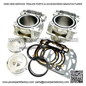 For Outlander Renegade 1000 ?C Stock Bore Cylinder Top End Rebuild Parts Kit.