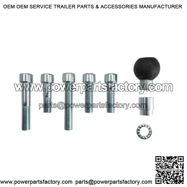 Mirror Base Kit with Ball and Bolts ?C 10mm Standard & Reverse Thread