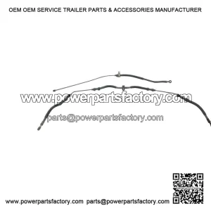 Front Brake Lines 705600070 2001 Bombardier DS650 AB16