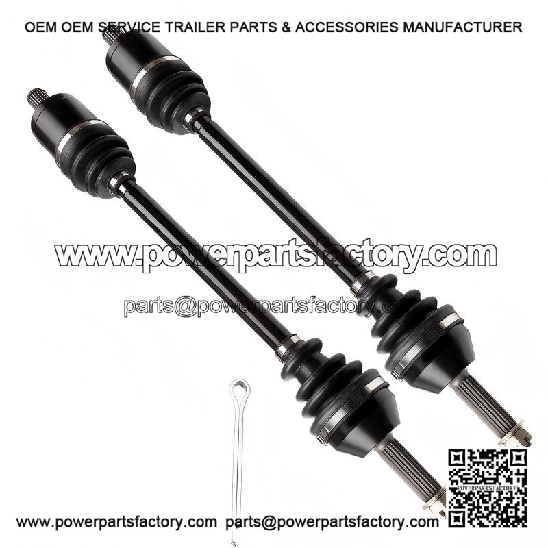 For Polaris Ranger XP 700 2005-2007, Left & Right, Pair New Front CV Axles