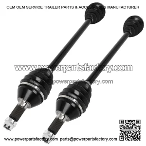 For Can-Am Maverick X3 Max RR 2020-2022 72", Left & Right, Pair New Rear CV Axles