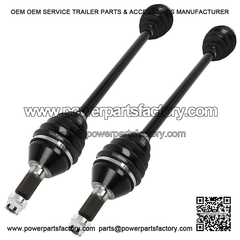 For Can-Am Maverick X3 Max RR 2020-2022 72", Left & Right, Pair New Rear CV Axles