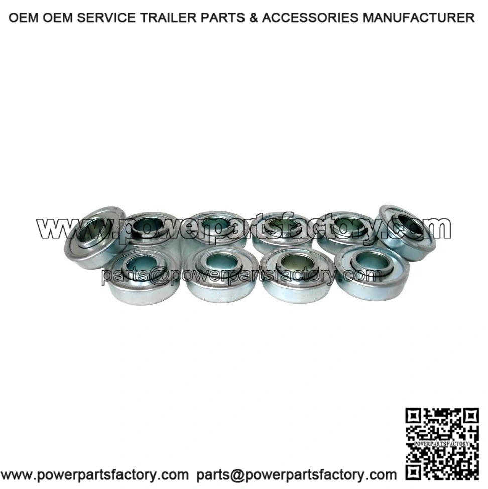 Wheel Bearings 10-Pack, 1-3/8" OD x 5/8" ID for Lawn Mowers & Garden Wagons