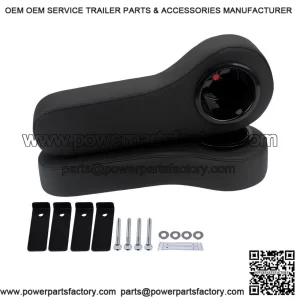 Rear Seat Arm Rest Cushion Cup Holder for EZGO/Club Car/Yamaha Golf Cart