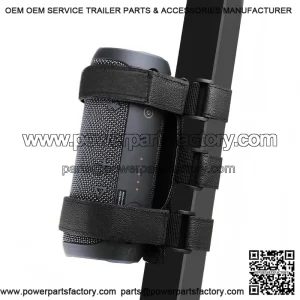 Portable Speaker Mount for Golf Cart, Bike, ATV Railing, Fits Flip 4 5 6 Series